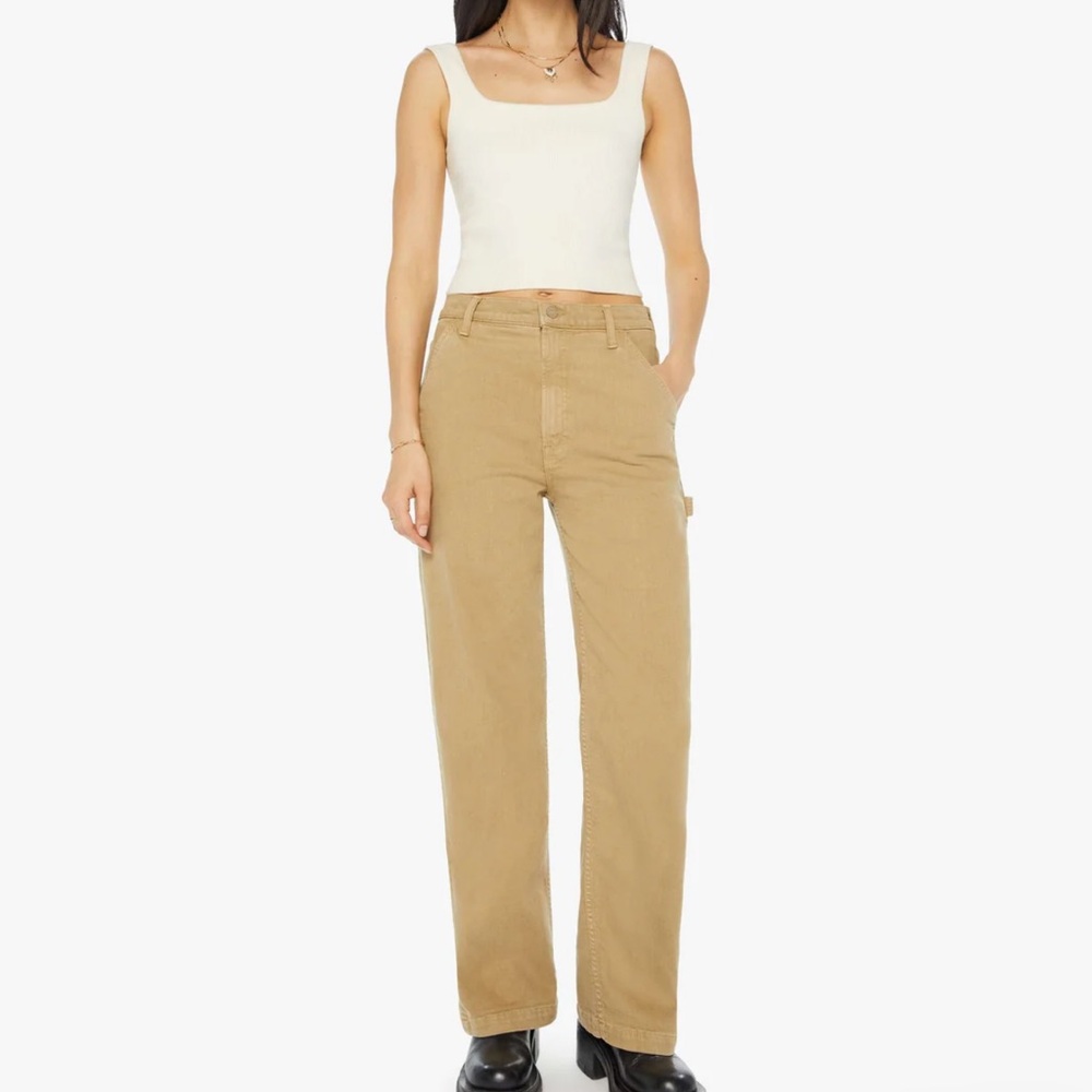 MOTHER Beige Jeans high waisted